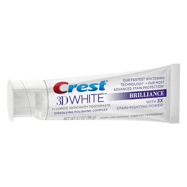 ***use 67-55911**Crest 3D White Brilliance Vibrance Toothpaste Peppermint 3.5 oz x 24/Case 80701355 product image