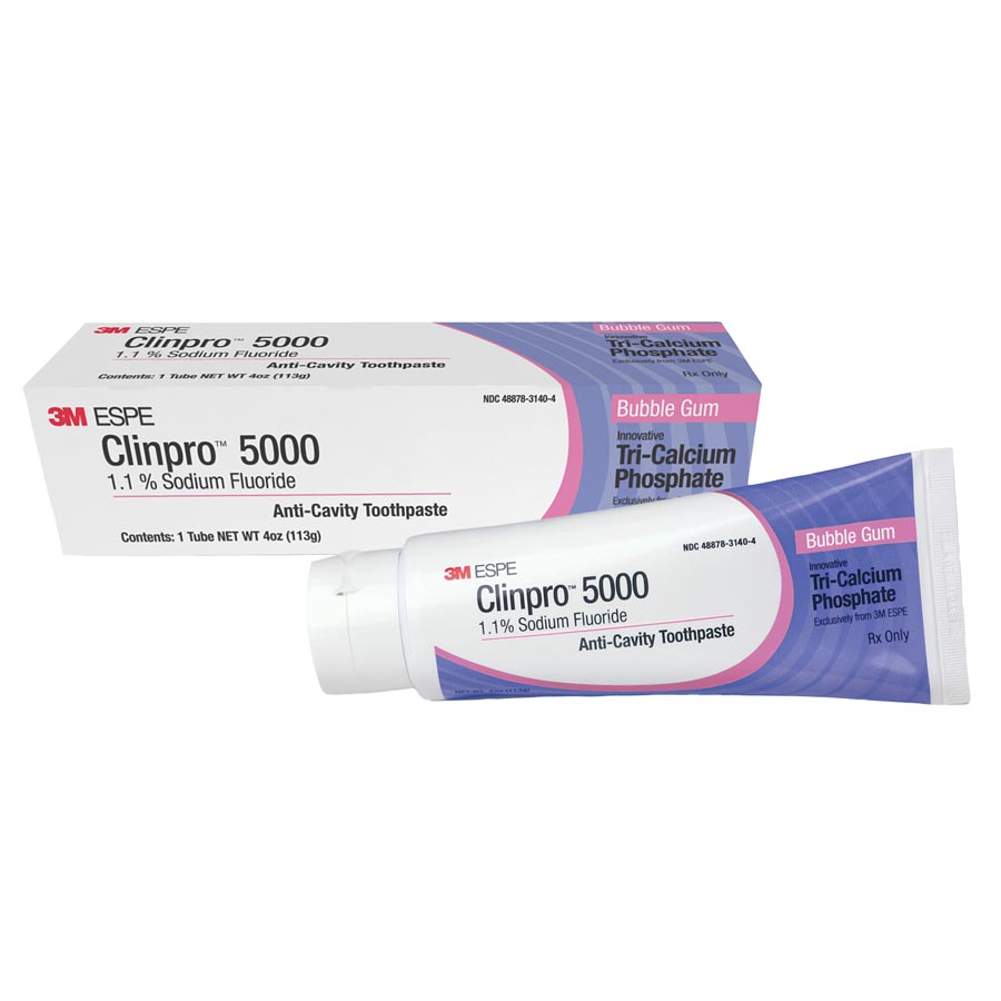 3M™ Clinpro™ 5000 Toothpaste 1.1% Sodium Fluoride Bubblegum 4oz/Tb thumbnail 8