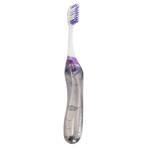 GUM Orthodontic Travel V-Trim Toothbrush Soft Compact 12/Bx thumbnail 3
