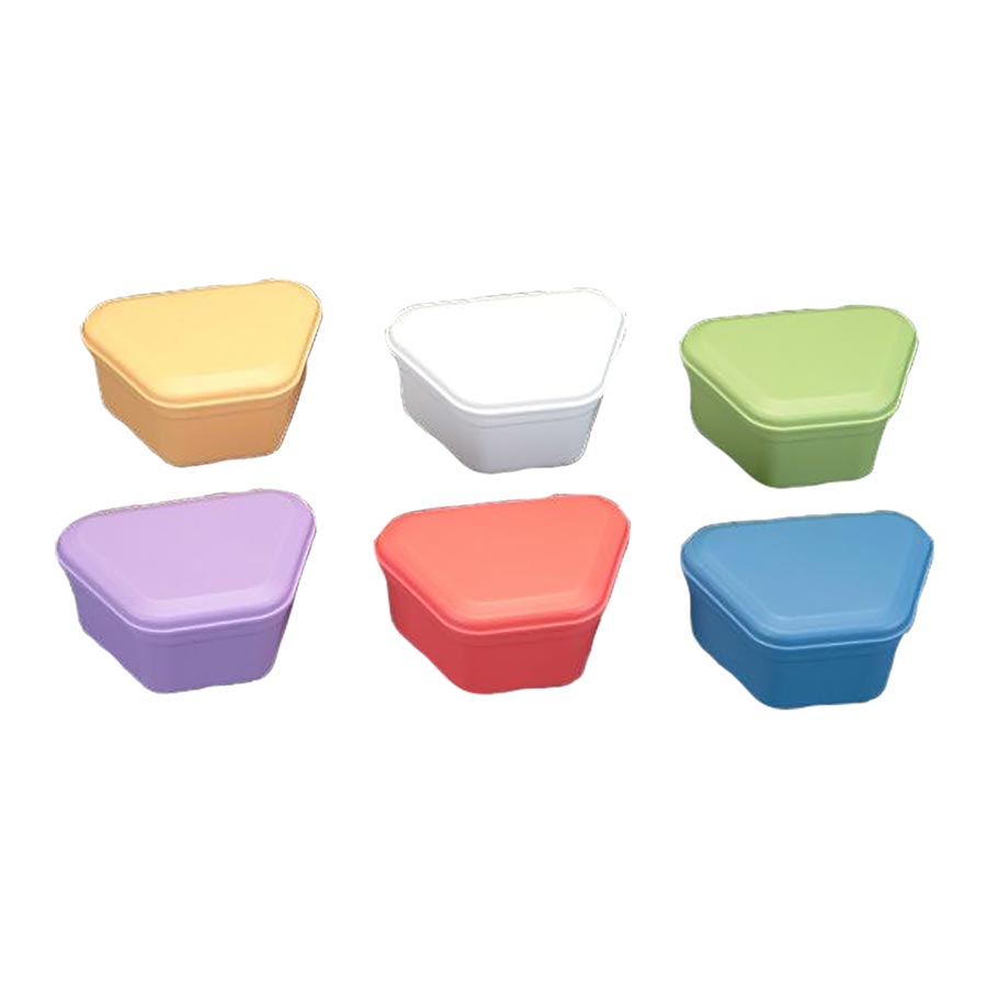 Plasdent - Pro Denture Box 12Pcs/Box Assorted Colors, 200PBH-PA - Plasdent - Pro Denture Box 12Pcs/Box Assorted Colors, 200PBH-PA - Image 1