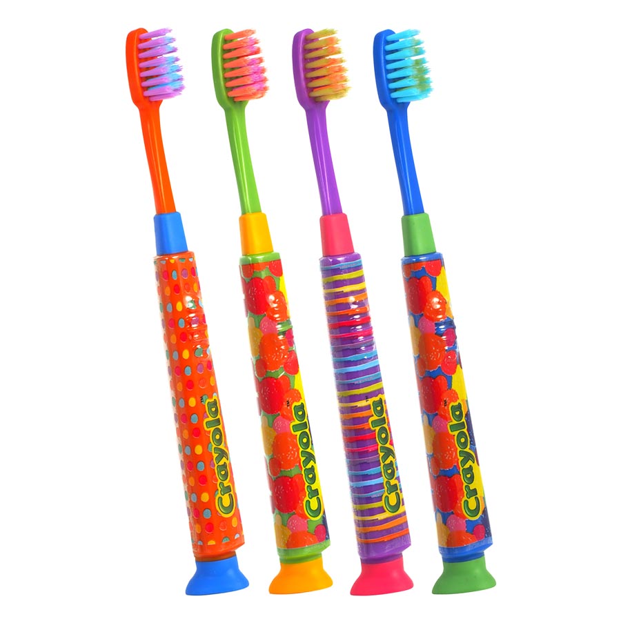 GUM Crayola Deep Clean Toothbrush, 12/Box, 234R thumbnail 9