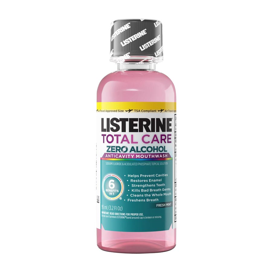 LISTERINE® Total Care Zero Fresh Mint 3.2oz Case of 24 thumbnail 6