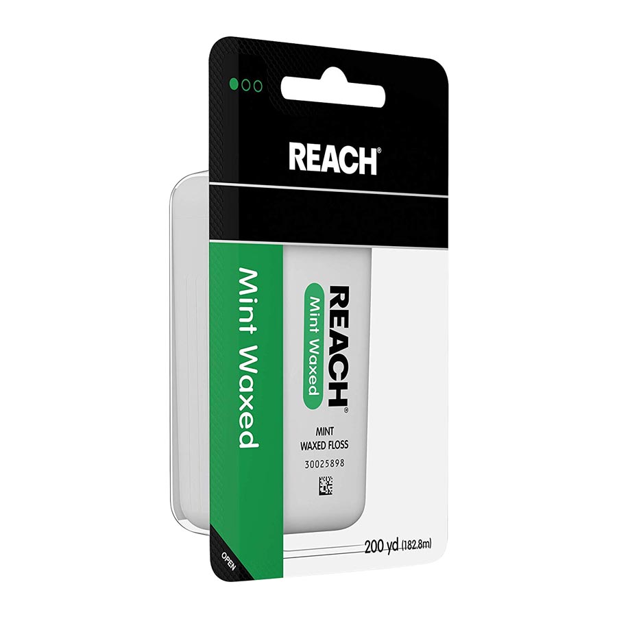 Dr. Fresh - Reach Dental Floss Waxed Mint 200yd Refill (no dispenser) thumbnail 4