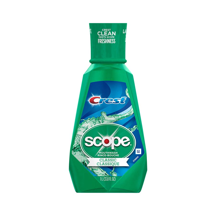 Scope Mouthwash 1 Liter Mint 6/cs thumbnail 4