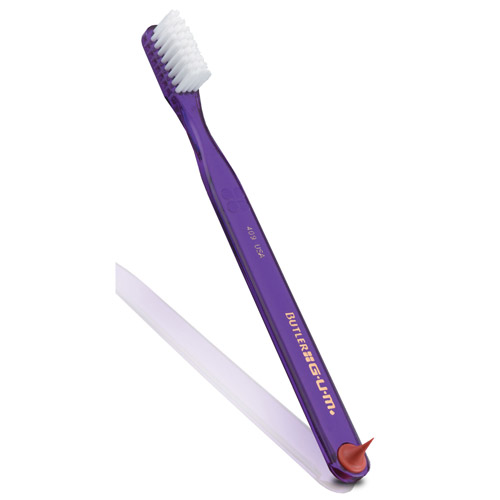 GUM Classic Manual Toothbrush Adult Compact Soft 12/Pk thumbnail 7