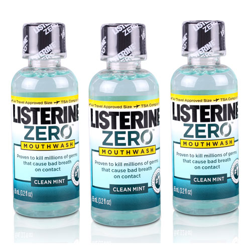 LISTERINE® Zero Clean Mint 3.2oz Case of 24 thumbnail 7