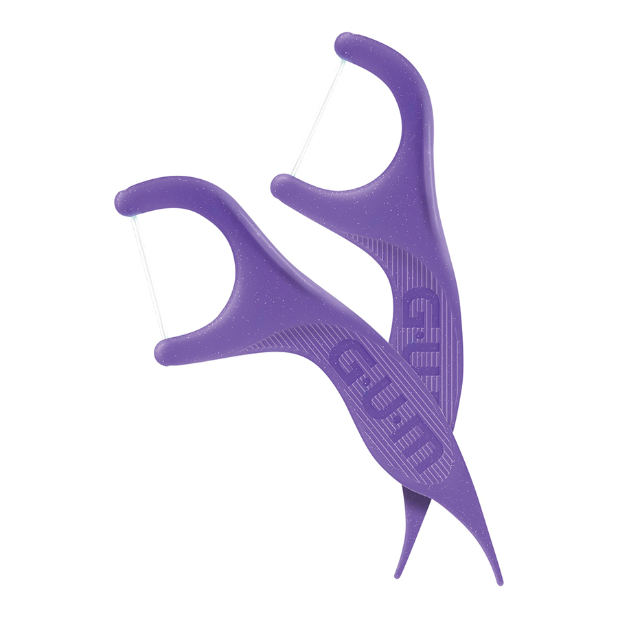 GUM Flosser Curvy Fresh Mint 2/Pack 48/Bx thumbnail 3