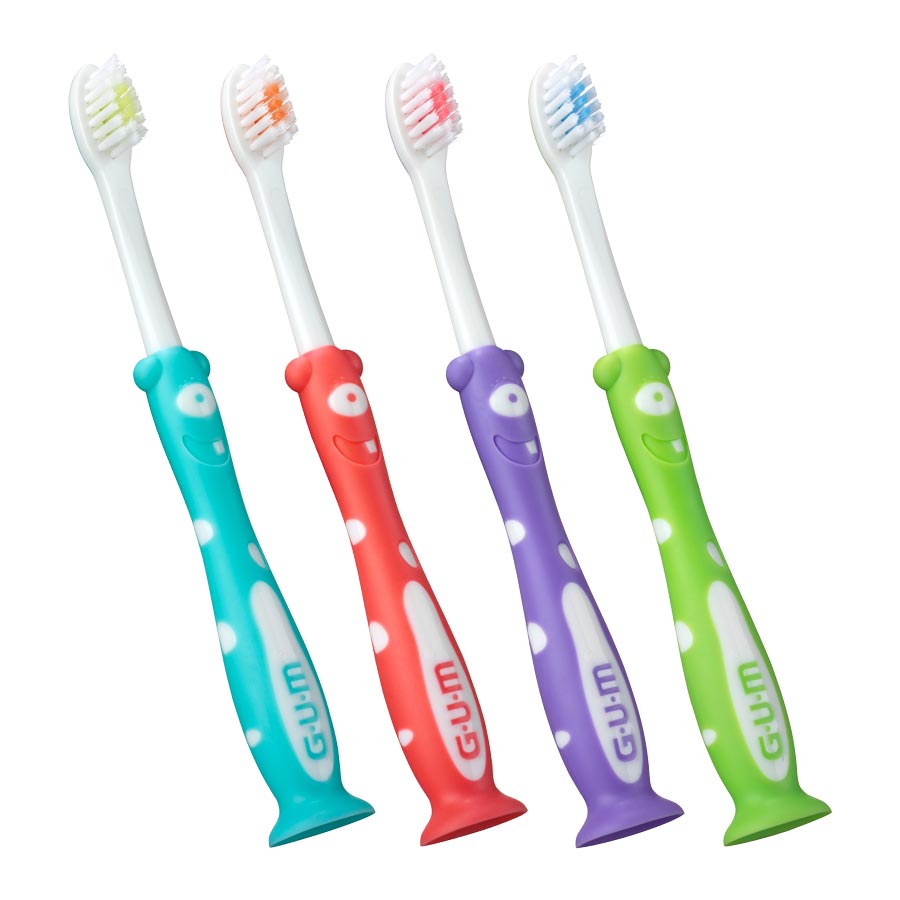 GUM Monsterz Kids 2+ Manual Toothbrushes 12/Pkg 901P thumbnail 7