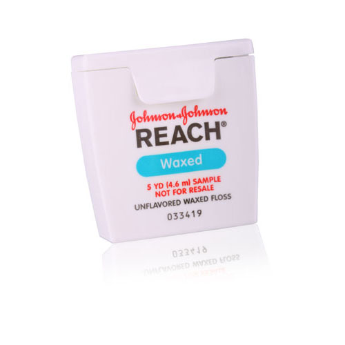 REACH Floss Waxed 5 Yards Patient Trial Size 144/Bx thumbnail 4