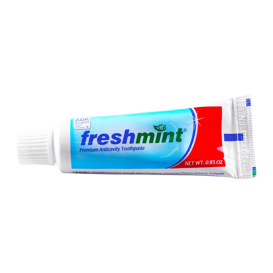 Freshmint Toothpaste .85oz Fluoride 144/Box - Freshmint Toothpaste .85oz Fluoride 144/Box - Image 1