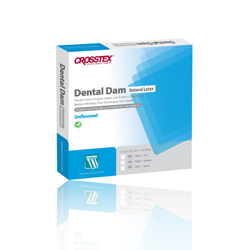 Rubber Dam 6X6 Medium Blue 19300 product image