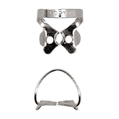 Ivory Rubber Dam Clamp # 0, 1/Pk, 50057304 thumbnail 4