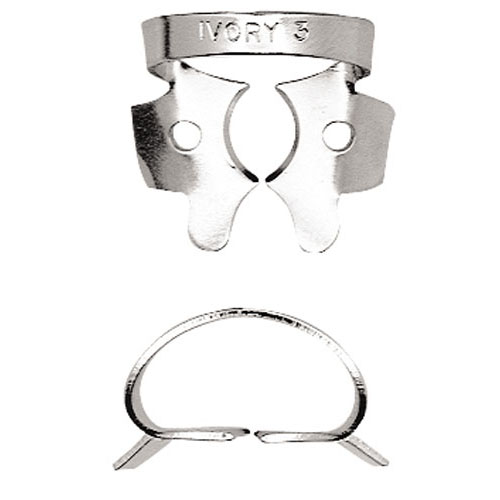Ivory Rubber Dam Clamp # 3, 1/Pk, 50057322 thumbnail 4