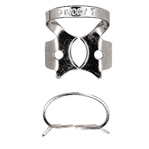 Ivory Rubber Dam Clamp # 7, 1/Pk, 50057328 thumbnail 4