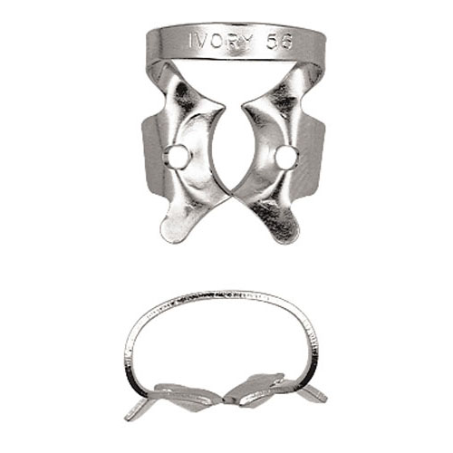 Ivory Rubber Dam Clamp # 56, 1/Pk, 50057374 thumbnail 4