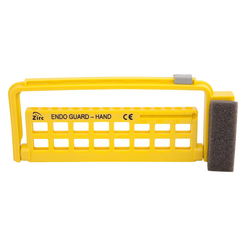 Steri-Endo Guard Hand Neon Yellow Holds up to 16 Instruments Ea thumbnail 3