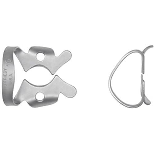 Rubber Dam Clamp Winged Size 10 Ea thumbnail 5