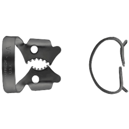 Rubber Dam Clamp, # 13A, Lower Left Molars, Satin Steel, 1/Pk, RDCM13A thumbnail 9