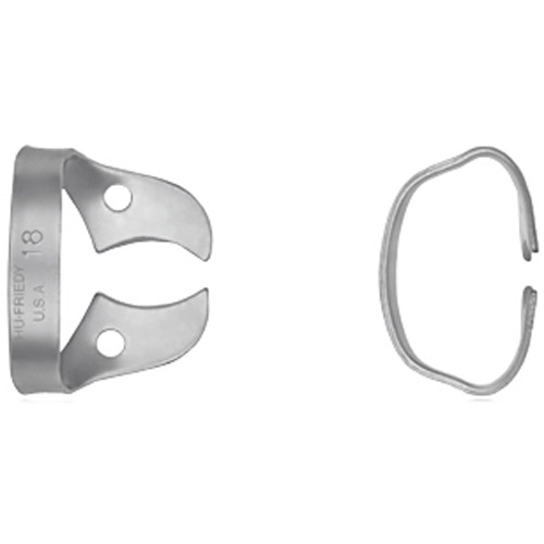 Rubber Dam Clamp Wingless Size 18 Ea thumbnail 9