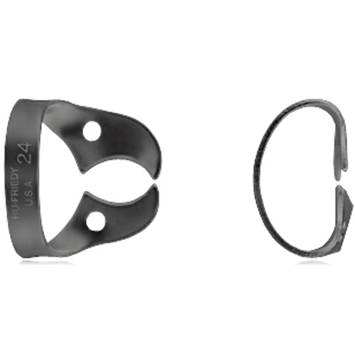 Rubber Dam Clamp, # 24, Upper Right &amp; Lower Left Molars, Satin Steel, 1/Pk, RDCM24 thumbnail 4
