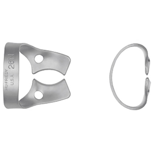Rubber Dam Clamp, # 26N, Upper Molars, Satin Steel, 1/Pk, RDCM26N thumbnail 9