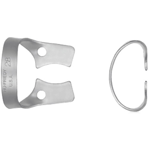 Rubber Dam Clamp Wingless Size 28 Ea thumbnail 4