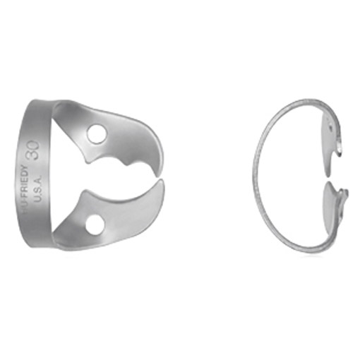 #30 Satin Steel Rubber Dam Clamp thumbnail 4