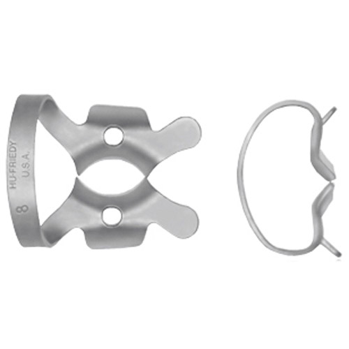 Rubber Dam Clamp Winged Size 8 Ea thumbnail 4