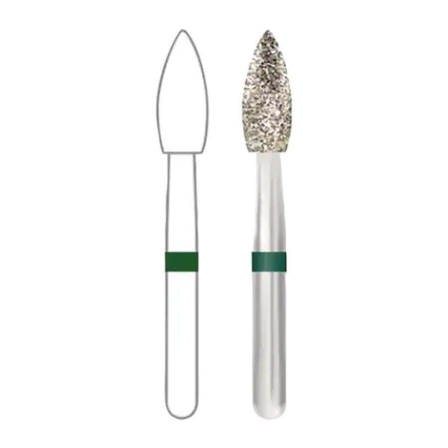 Midwest Once Diamond Bur Friction Grip Extra Fine 368-016SF 25/Pk product image