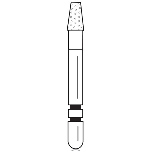 Two Striper Diamond Bur Friction Grip Coarse 708.3C 5/Pk thumbnail 4