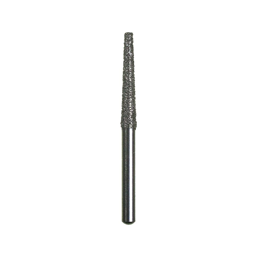 #702.9 Medium Flat End Taper Spring Diamond FG 847-016 Single-Use Pack of 25 product image