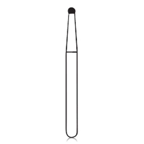 Diamond Burs, FG, Round, Medium, Blue, 1.0 mm, 801-010M, 5/Pk, A2S thumbnail 9