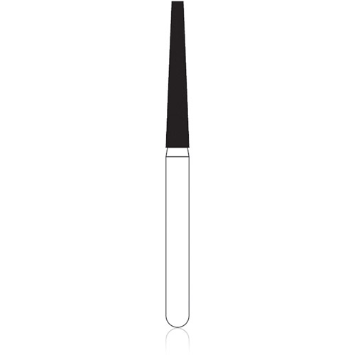 NTI Diamond Burs, FG, Taper Flat End, # C848, 1.6 mm, Coarse, Green, 5/Pk, C848-016 thumbnail 8