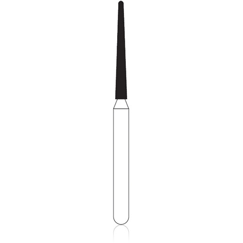 NTI Diamond Burs, FG, Taper Round End, # M850, 1.2 mm, Medium, Gray, 5/Pk, M850-012 thumbnail 4