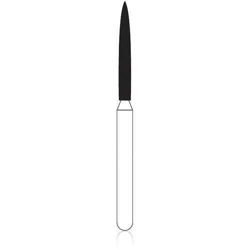 NTI Diamond Bur Friction Grip Medium 879-012M 5/Pk thumbnail 3