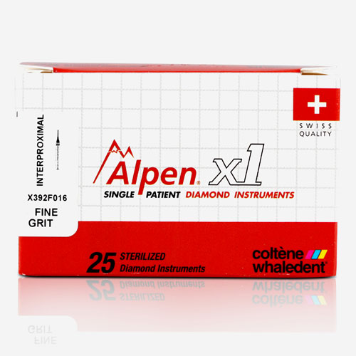 Alpen x1 Diamond Bur Friction Grip 368 Coarse 25/Bx product image