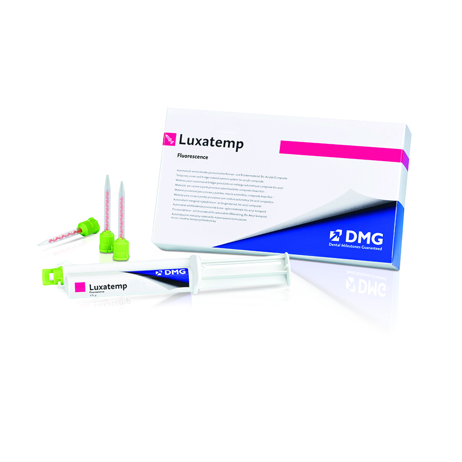 Luxatemp Fluorescense Smartmix Temporary Material 15 Gm Shade B1 Syringe Package thumbnail 9