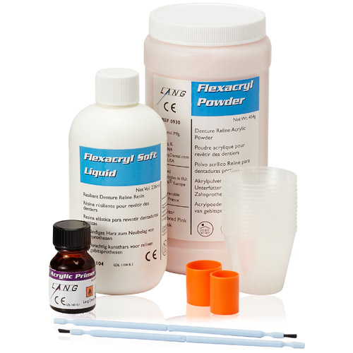 Flexacryl Acrylic Cold/Self Cure 100Gm/Pk thumbnail 2