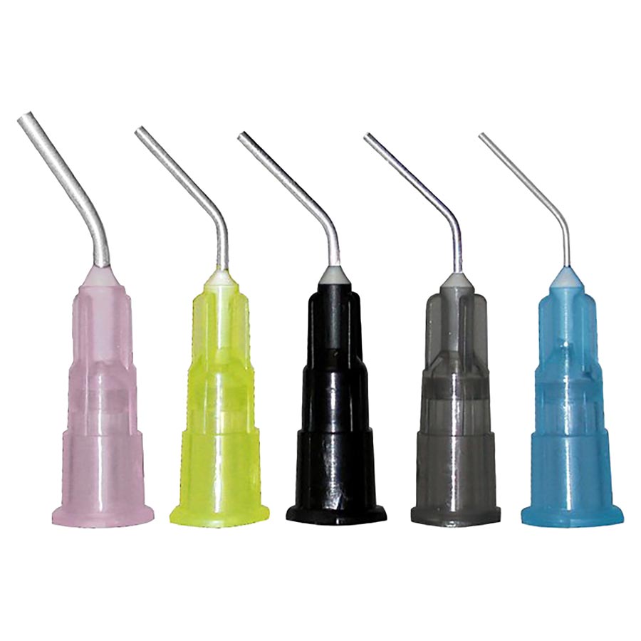 Pre-Bent Dispensing Tips Flow Composites & Cements 19ga Black Pack of 100 product image