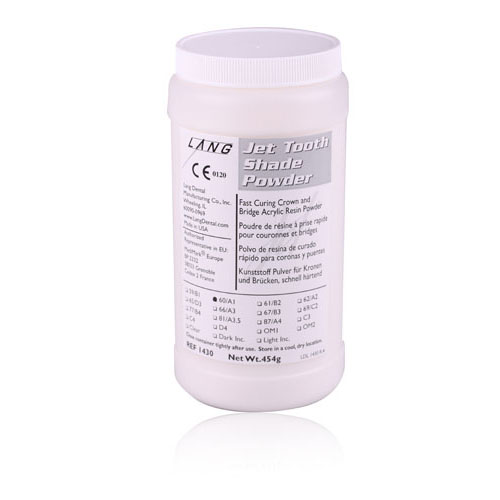 Jet Tooth Shade Temporary C&B Acrylic Resin, Powder, # 87, 16 oz, A4, 1/Pk product image