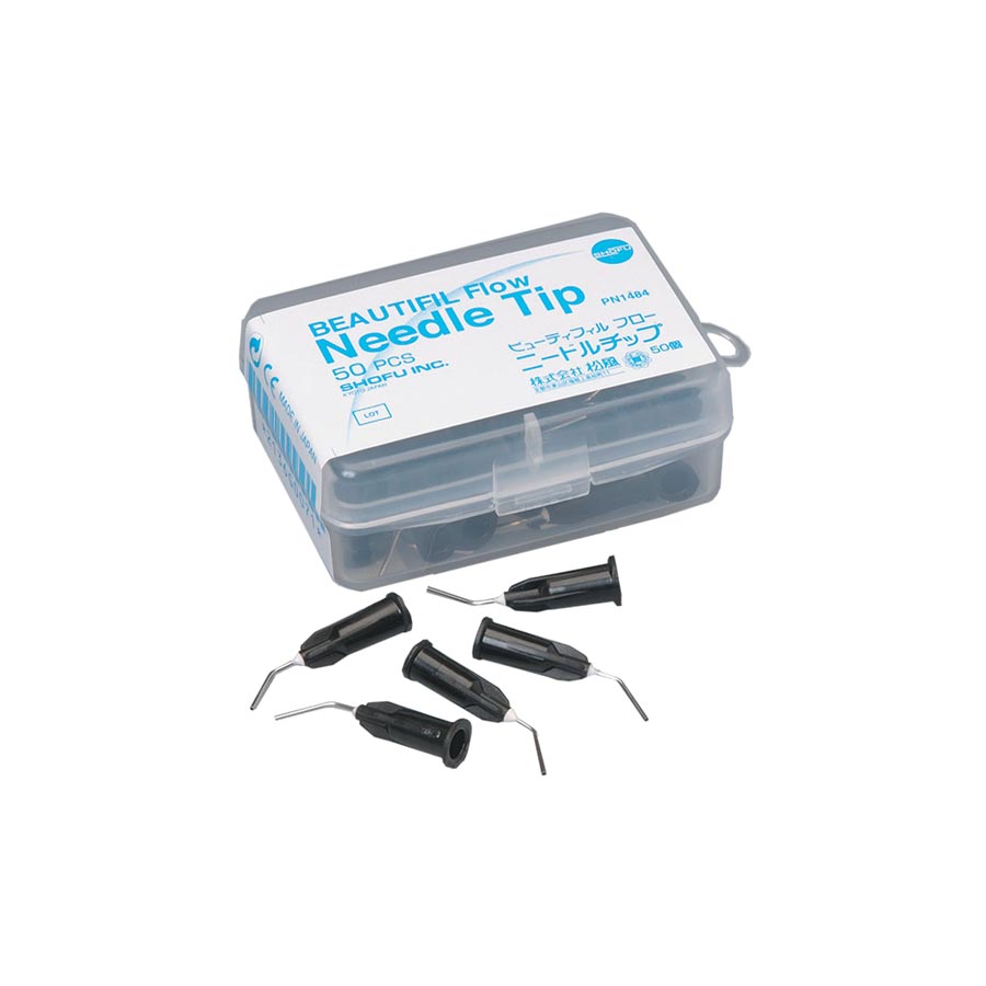 Beautifil Flow Pre-Bent Needle Tips, Black, 50/Pk, 1484 thumbnail 5