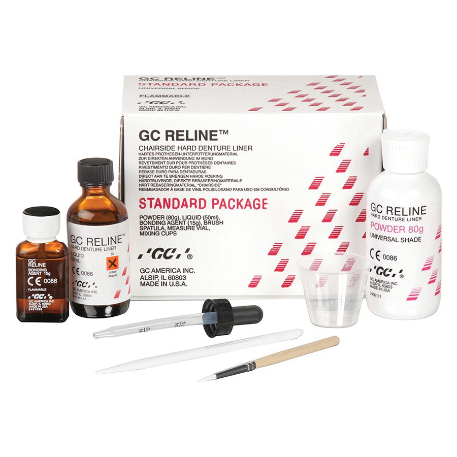 GC Reline Chairside Hard Denture Liner Bonding Agent Refill, 15 g, 1/Pk thumbnail 8