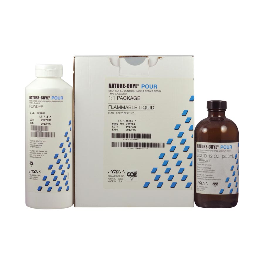 Nature-Cryl Pour Coe-Lor Moder 1:1 Package 349834 *ground only - Nature-Cryl Pour Coe-Lor Moder 1:1 Package 349834 *ground only - Image 1