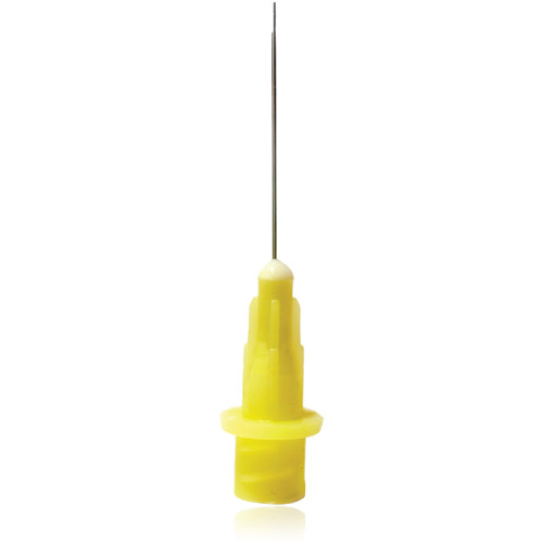 Secure-Lock Appli-Vac Bendable Irrigating Needle Tips, 27 Ga, 1", Yellow, 80/Pk, 314527 thumbnail 4