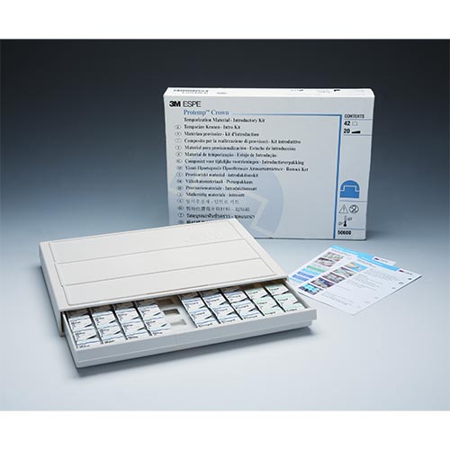 Protemp Crown Temporization Material, Adult, Intro Kit, Assorted, Universal Shade, 42/Pk thumbnail 5