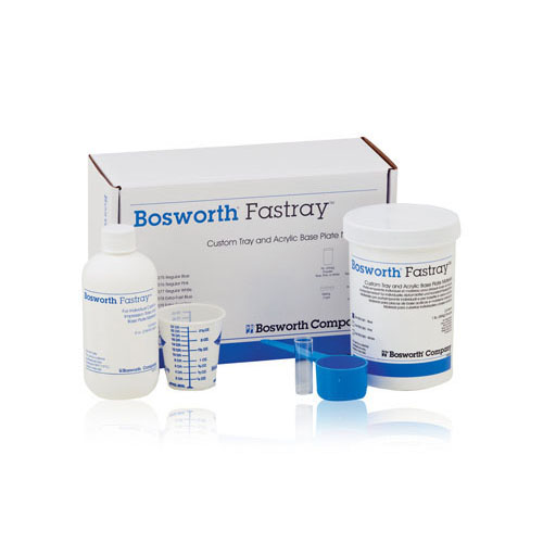 Fastray Custom Tray Material Acrylic Base Self Cure Blue 1Lb/Pk thumbnail 8