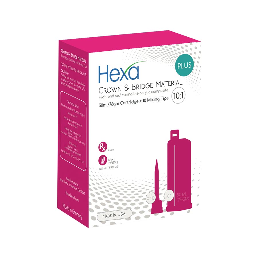 Hexa Temporary Crown & Bridge 10:1 A3 HT-0003 - Hexa Temporary Crown & Bridge 10:1 A3 HT-0003 - Image 1