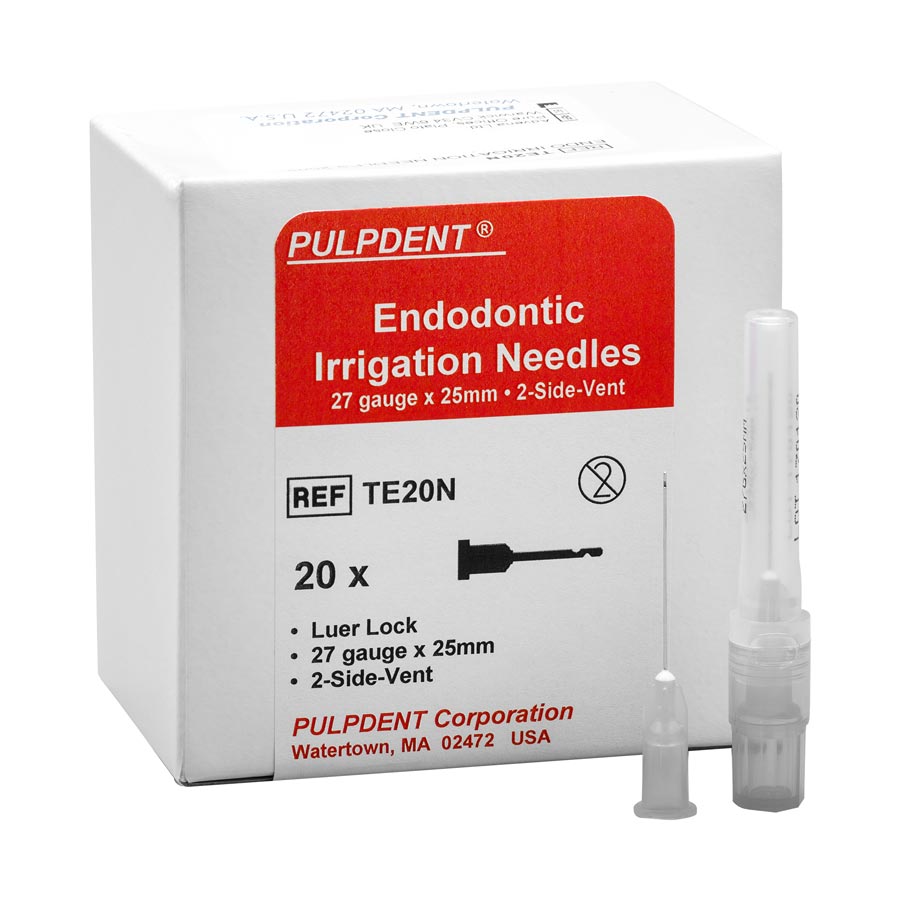 TempCanal, Endo Irrigation Needles, 27Ga x 25mm, Double-Sided Vent, 20/Pk, TE20N thumbnail 7