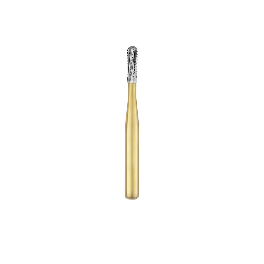 Great White Gold Series Carbide Burs, FGSS, Straight Round End Cross Cut, # 2S, 100/Pk, 13096 thumbnail 3