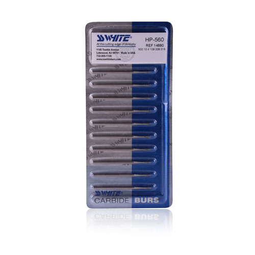 Standard Operative Carbide Burs, HP, Round, # 1, 10/Pk, 14823 thumbnail 9